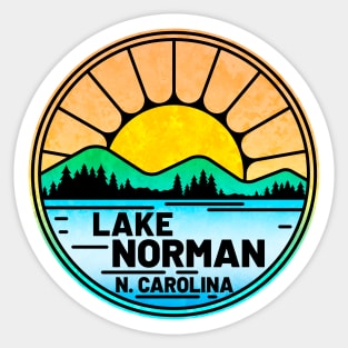 Lake Norman North Carolina NC State Park Sticker